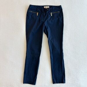 MICHAEL Michael Kors navy ankle slim pants
